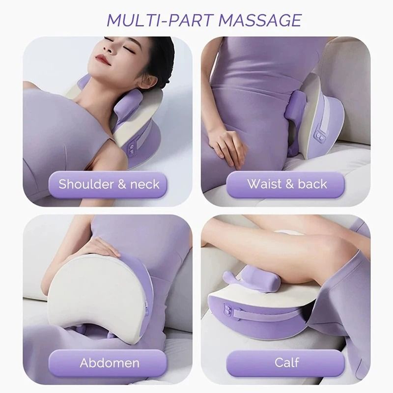 6D Ergonomic Kneading Cervical Therapy Pillow 4