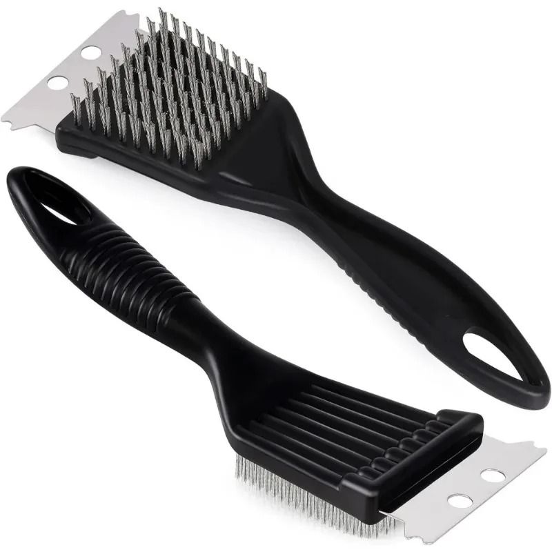 Professional Stainless Steel Wire Grill Scrubber 0