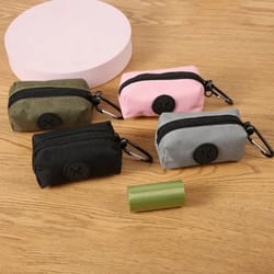 durable canvas pet waste bag dispenser