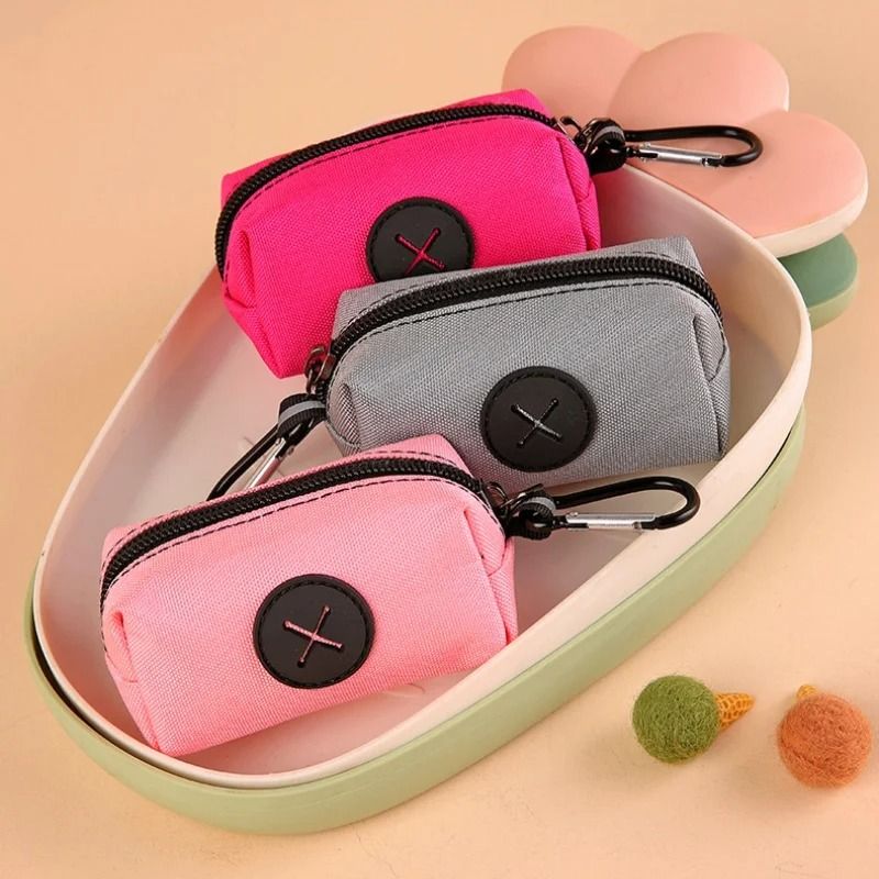 Durable Canvas Pet Waste Bag Dispenser 1