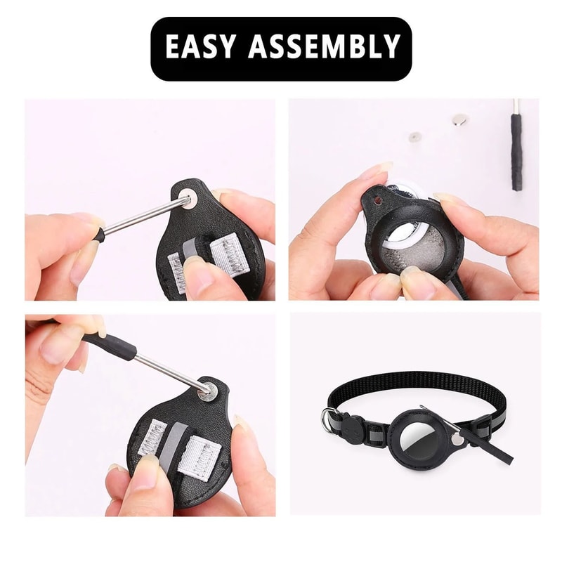 Reflective Safety Tracker Collar With Integrated Case 2