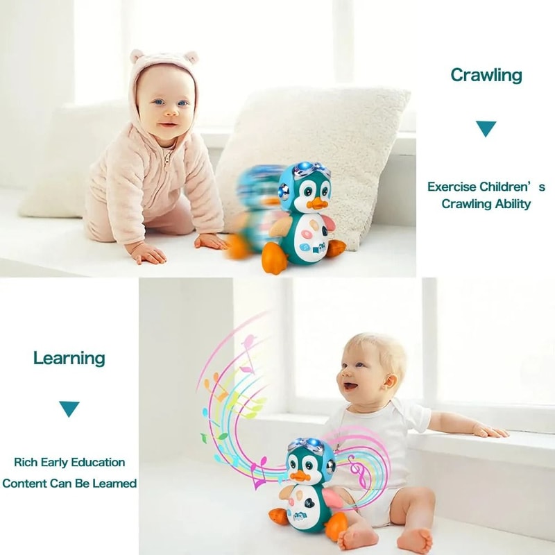 Interactive Musical Walking Penguin Toy 4