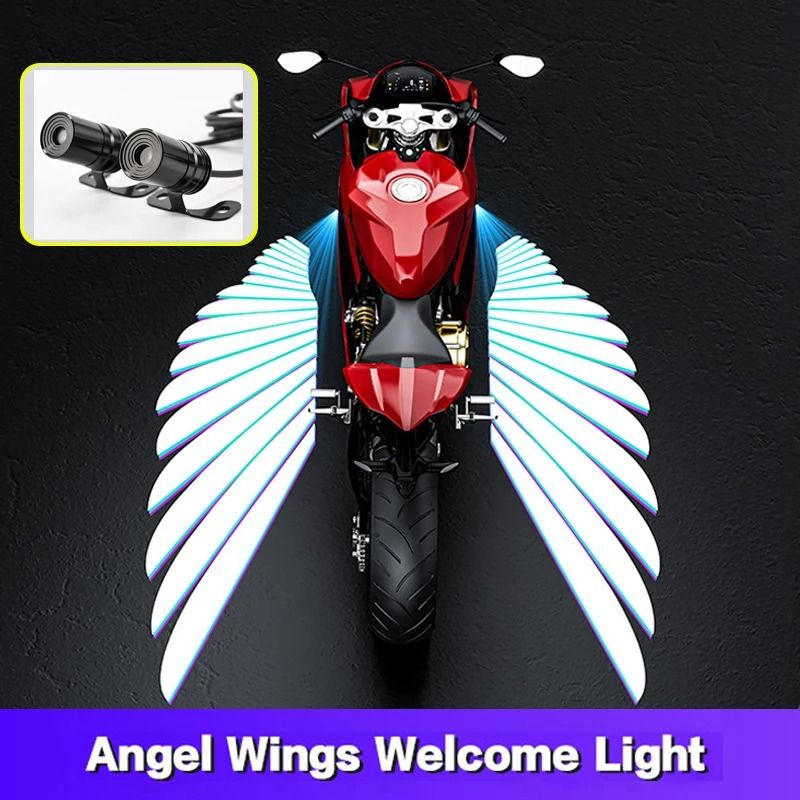 Ultra Bright Angel Wings LED Projection System 0