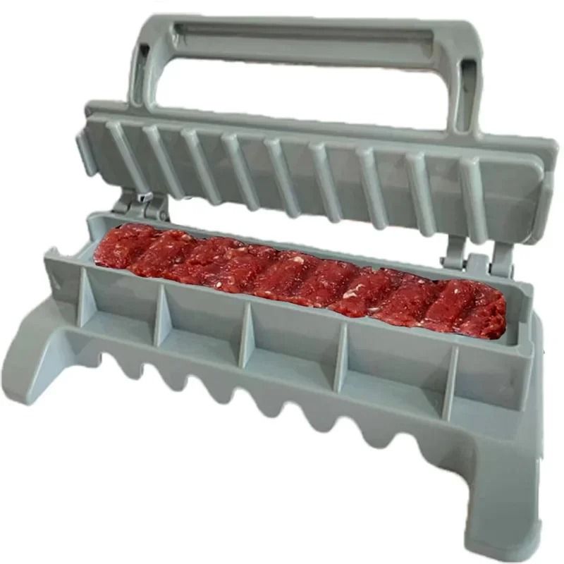 Professional Manual Meat Skewer Press 5