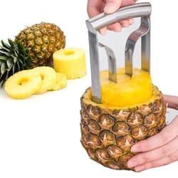 professional stainless steel pineapple corer and slicer