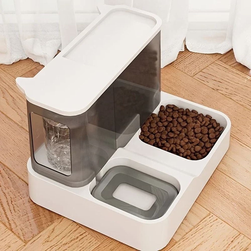 2 In 1 Automatic Pet Gravity Feeder And Waterer 7