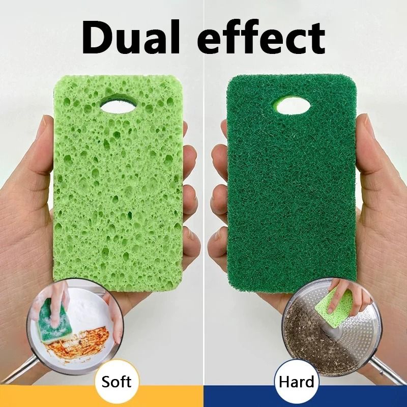 Natural Wood Pulp Compressed Cellulose Sponge 2