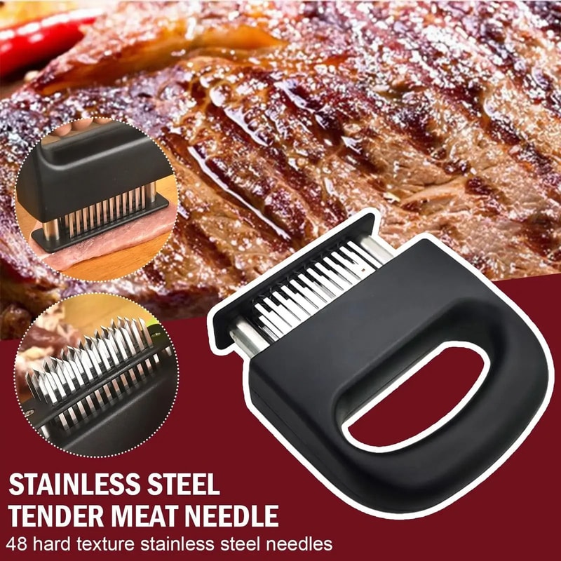 Ultra Fast 48 Needle Stainless Steel Meat Tenderizer 1