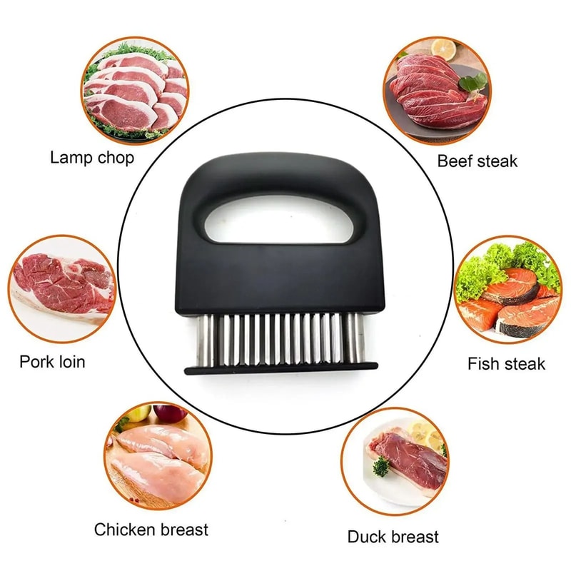 Ultra Fast 48 Needle Stainless Steel Meat Tenderizer 4