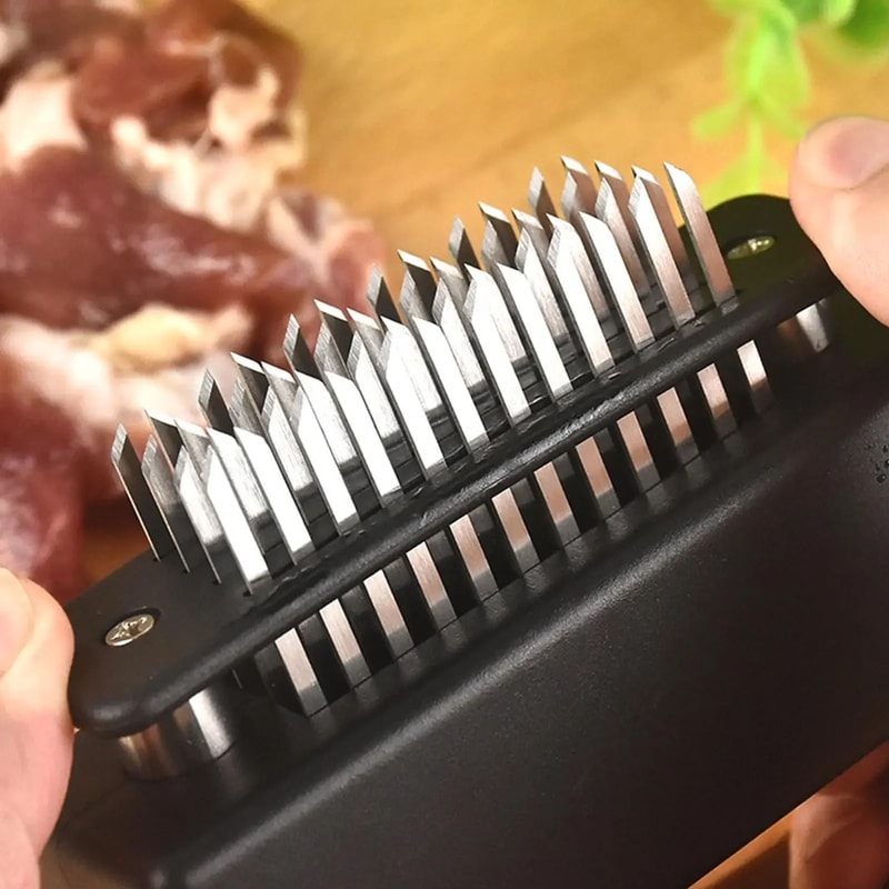 Ultra Fast 48 Needle Stainless Steel Meat Tenderizer 5