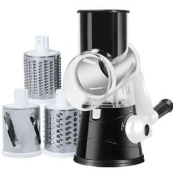 high speed rotary vegetable slicer and drum grater