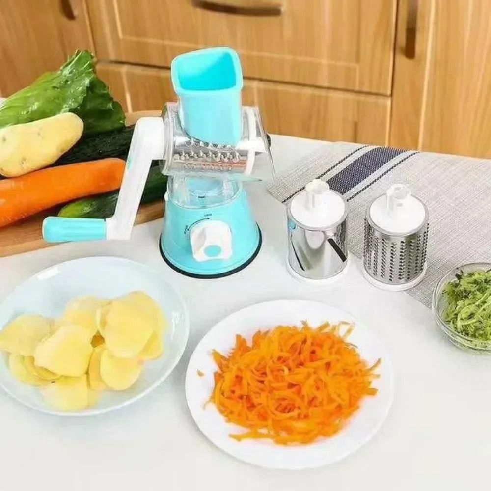 High Speed Rotary Vegetable Slicer And Drum Grater 3
