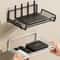 Sleek Stainless Steel Floating Router Shelf 0