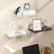 Sleek Stainless Steel Floating Router Shelf 2