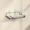 Sleek Stainless Steel Floating Router Shelf 7