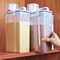 Airtight Transparent Grain And Cereal Storage Dispenser 0