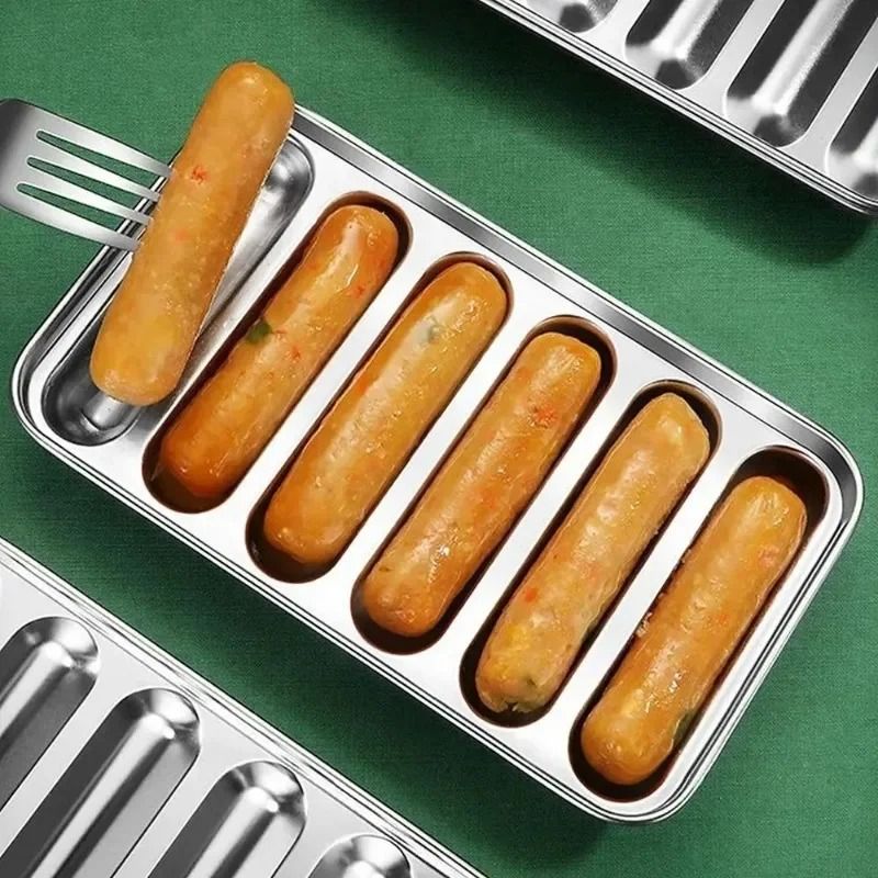 6 In 1 Stainless Steel Sausage And Hot Dog Mold 1