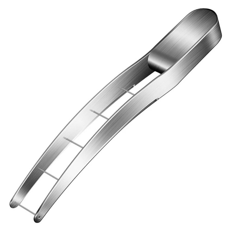 Precision Stainless Steel Watermelon Cube Slicer And Fork Set 5