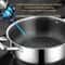 Professional Honeycomb Nonstick Stainless Steel Wok 2