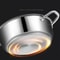 Professional Honeycomb Nonstick Stainless Steel Wok 5