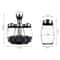 High Clarity Rotating Glass Spice And Seasoning Set 4