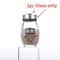 High Clarity Rotating Glass Spice And Seasoning Set 6