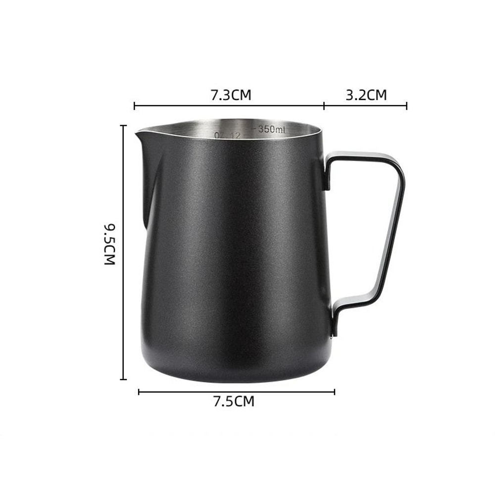 Precision Stainless Steel Milk Frothing Pitcher 6