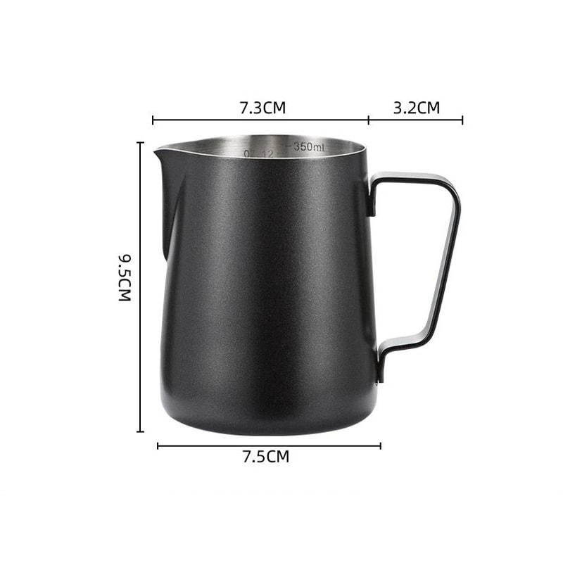 Precision Stainless Steel Milk Frothing Pitcher 6