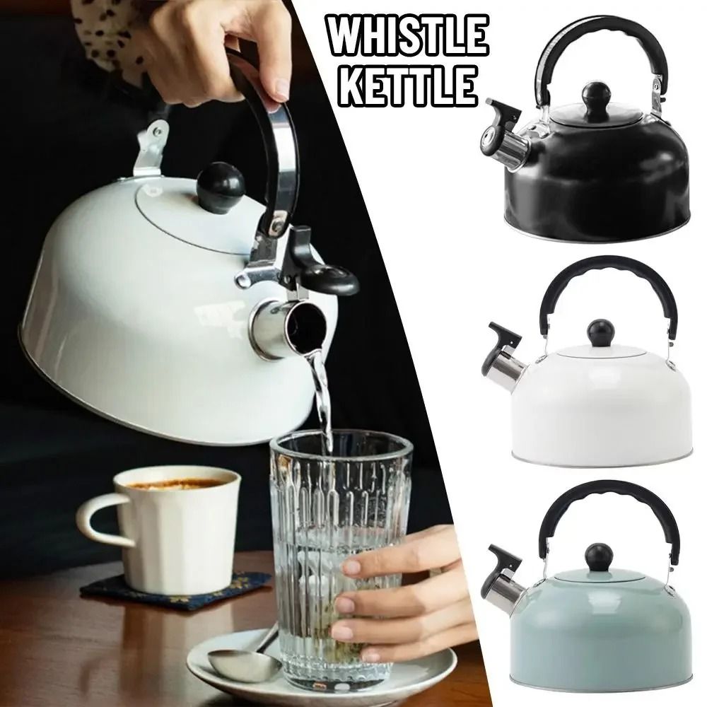 High Capacity 101 Oz Whistling Stainless Steel Tea Kettle 4