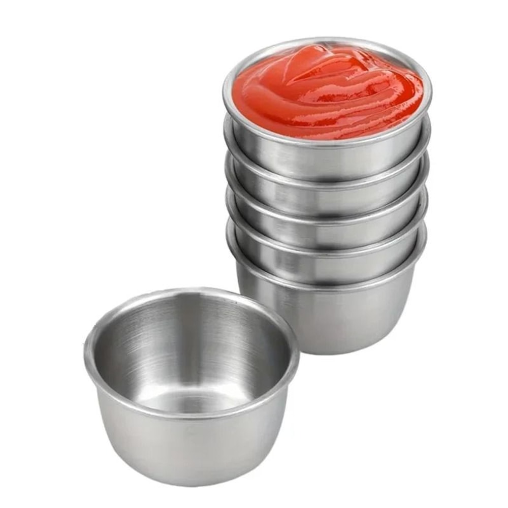 Premium 304 Stainless Steel Mini Dipping And Seasoning Cups 7