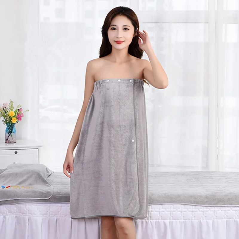 Ultra Soft Microfiber Thick Absorbent Beauty And Spa Robe 6