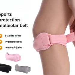precision adjustable patella tendon support strap