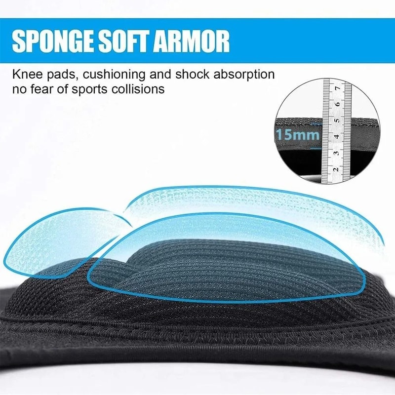 High Resilience 15mm Thick Anti Collision Utility Knee Pads 1