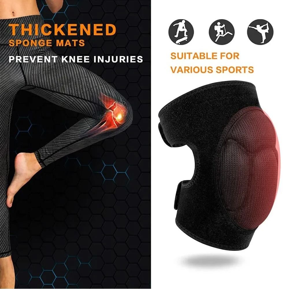High Resilience 15mm Thick Anti Collision Utility Knee Pads 3