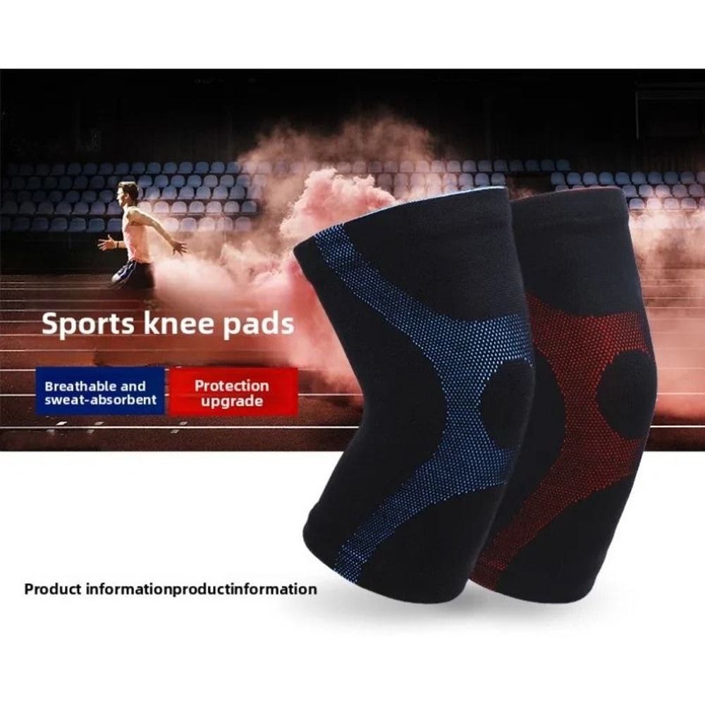 3D High Elastic Precision Knitted Sports Knee Support 4