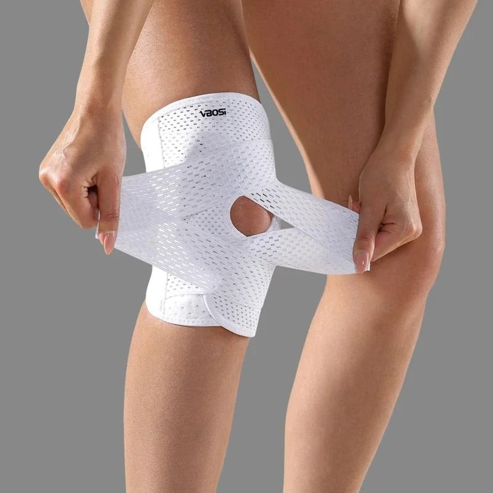 Elite Performance Air Mesh Knee Support With Side Stabilizers 0