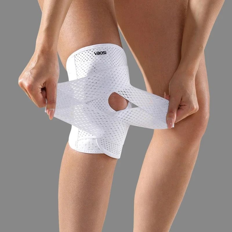 Elite Performance Air Mesh Knee Support With Side Stabilizers 0