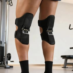 elite 3d compression knee support with integrated patella stabilization