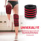 High Tension Competition Grade Weightlifting Knee Wraps 3