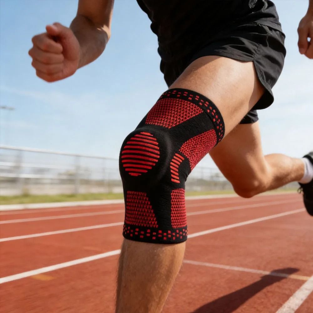 Professional 3D Multi Color High Elasticity Knee Support 4