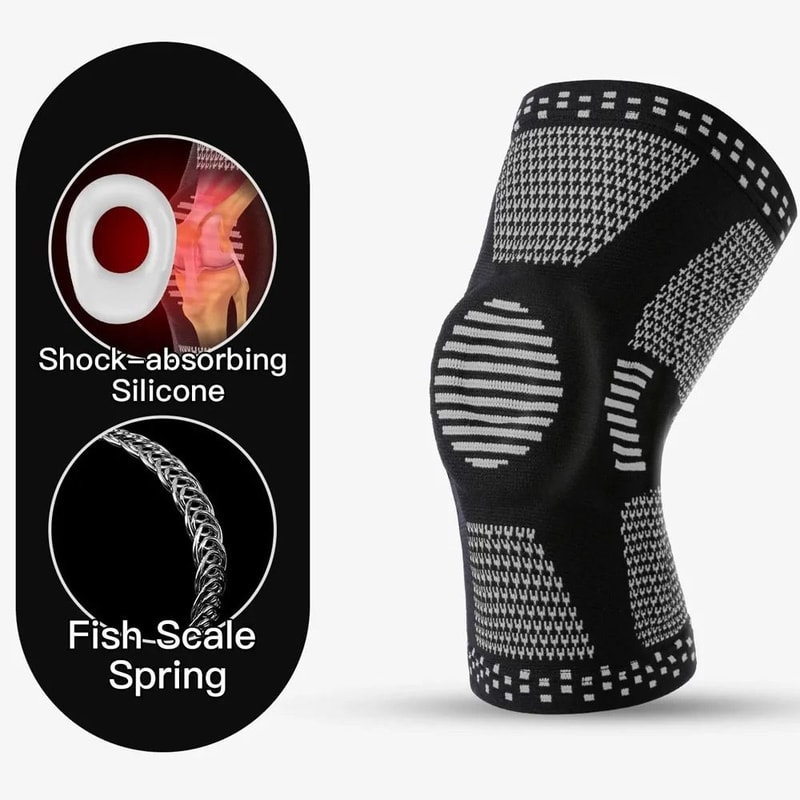 Professional 3D Multi Color High Elasticity Knee Support 5