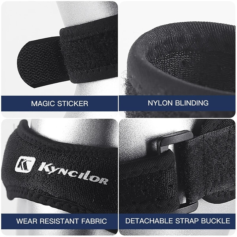 Targeted Silica Gel Patella Tendon Support Strap 1