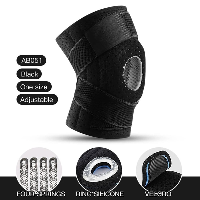 Precision Compression Knee Stabilizer With Integrated Dual Strap System 6