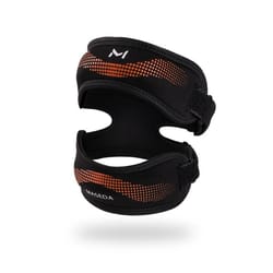 high stability dual strap patella support system