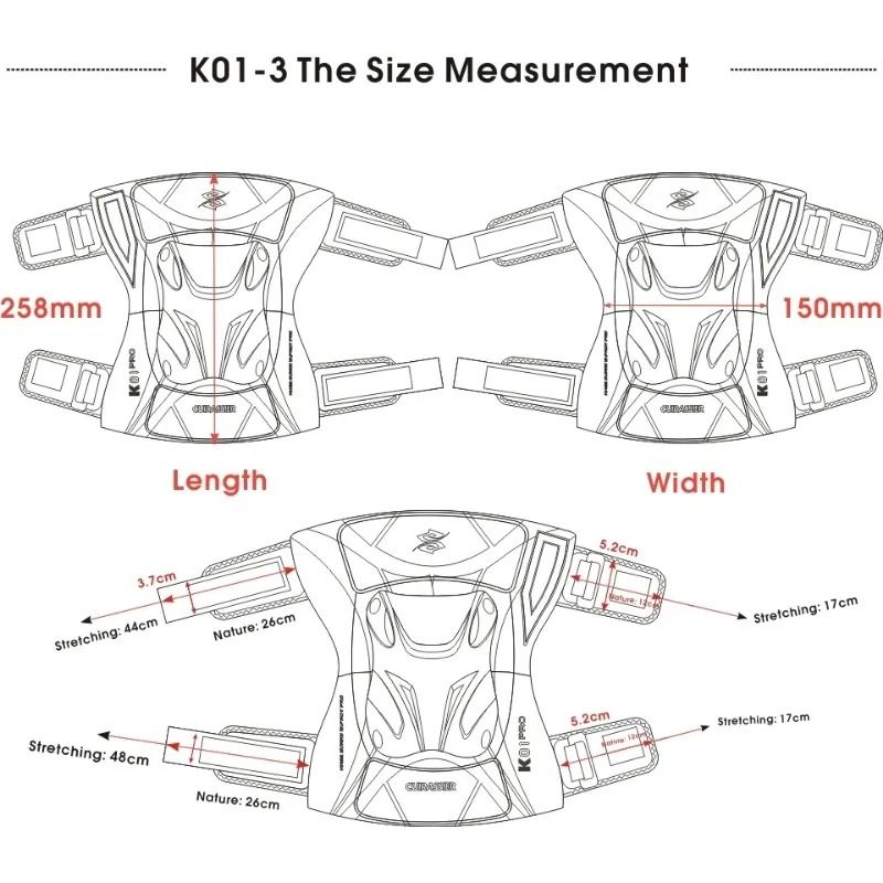High Impact Moto Shield Knee And Shin Armor 3