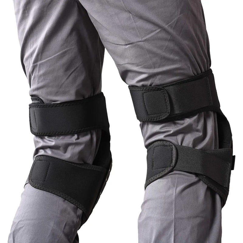 Industrial Grade Heavy Duty Gel Work Knee Protectors 3