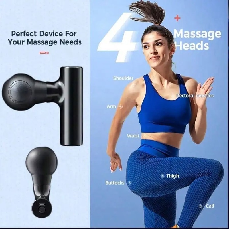 ZenPulse Ultra Compact Deep Tissue Percussion Massager 0