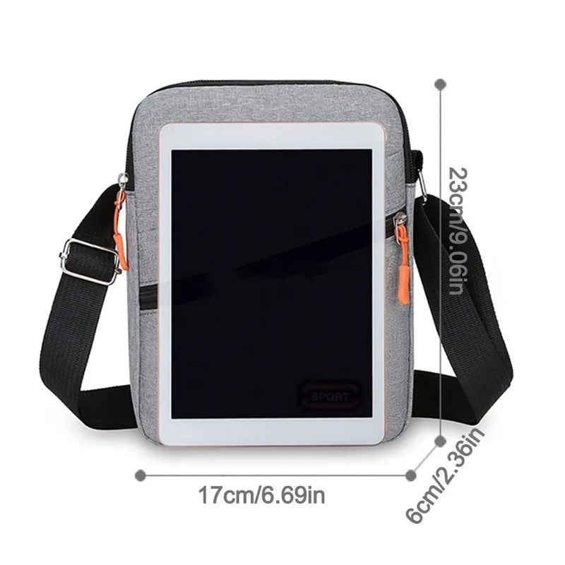 MensWaterproof High Capacity Shoulder Bag 0