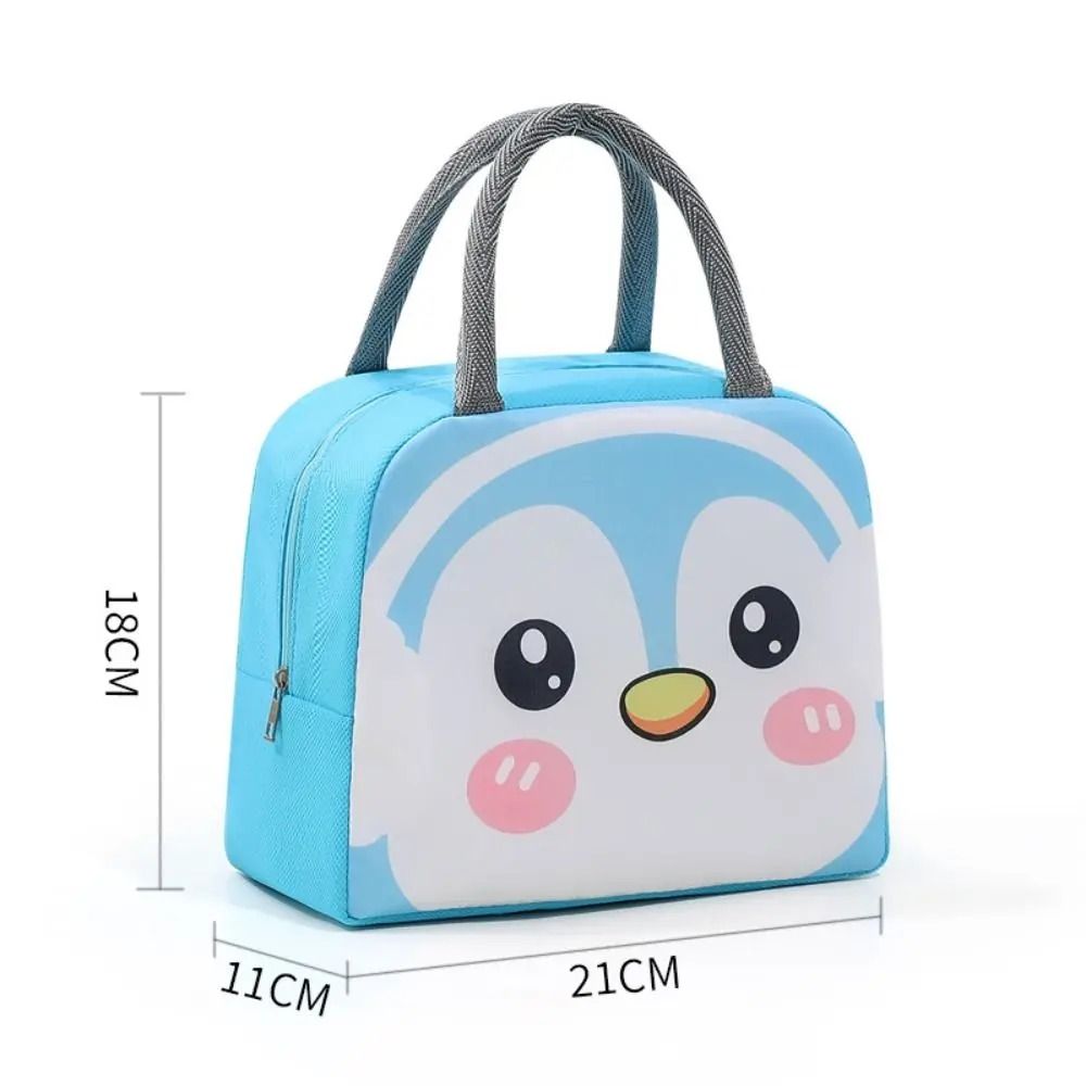 Insulated Cartoon Character Lunch Handbag 16