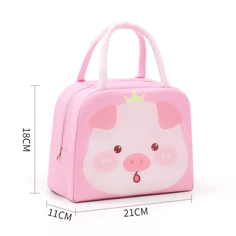 Insulated Cartoon Character Lunch Handbag 17